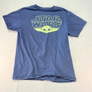Star Wars The Mandalorian Baby Yoda Graphic‎ Tee T-Shirt Medium